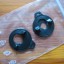 Par de enganches de seguridad DUNLOP para correa de guitarra, bajo, etc. Envio incluido!!.