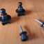 2 strap locks negros (trabas / cierres de seguridad para correa) - ENVÍO INCLUIDO