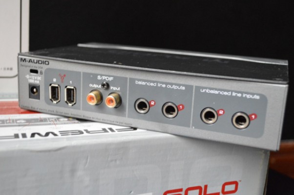 Vendo: M-AUDIO Firewire Solo (Tarjeta de sonido firewire) en Vizcaya ...