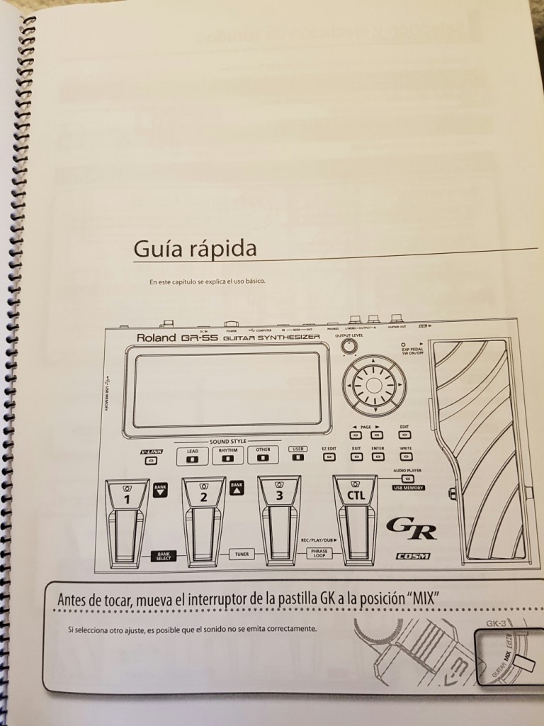 roland gr 55 manual pdf