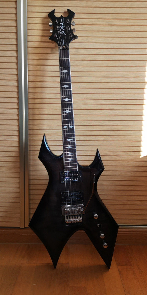 Cambio B C Rich N J Neck Thru Series Warlock Made In Korea En Madrid