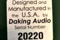 Daking Mic-Pre One