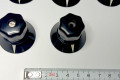 6 KNOBS vintage KLANGFILM-SIEMENS años cincuenta