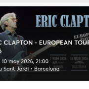 Entrada Eric Clapton Barcelona · Barcelona · 102 €
