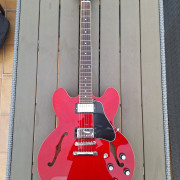 Epiphone ES-335 IBG (Mejoras Top: Seth Lover + Kit Faber completo) + Funda · Illes Balears · 800 €