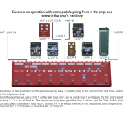 OctaSwitch Carl Martin (método de los 4 cables & Programable mecánicamente - para pedaleras) switcher_looper · Salamanca · 175 €