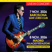 Entrada para Joe Bonamassa Barcelona 7 Nov 2026 · Barcelona · 69 €