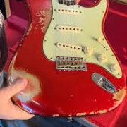 Fender Stratocaster Candy Apple Red · Madrid