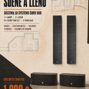 Sistema Profesional LD System Curv 500 · Sevilla · 1800 €