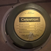 Celestion Greenback Pre-rola G12H T1217 (1970) · Madrid · 450 €