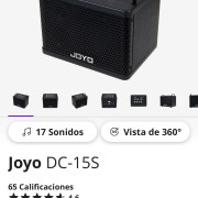 JOYO DC-15S (Nuevo, caja, papeles y accesorios) · Valencia · 135 €