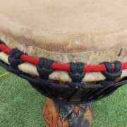 Handmade Professional Djembe - Hand-Carved Solid Wood - 5kg · Girona · 230 €
