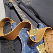 Correa de cuero full grain para guitarras etc