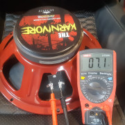 Altavoz Eminence Karnivore 8 ohmios