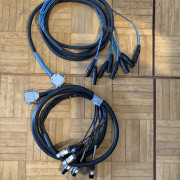 Mangueras Avid y MusicStore XLR SUB-D · Madrid · 135 €