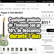 guitarras y bajos de thomann con un 10 %de descuento · Madrid · 400 €