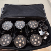 6 focos de escenario