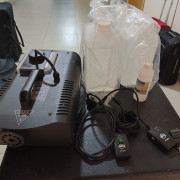 Maquina de humo con funda