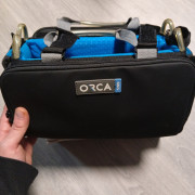 Bolsa y arnés orca para grabación de campo