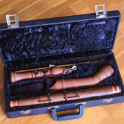 Flauta de pico acodada Huber Swiss antigua · Barcelona · 900 €