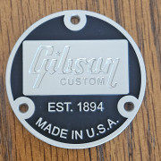 Gibson Custom Shop Placa Metálica Trasera · Valencia · 15 €