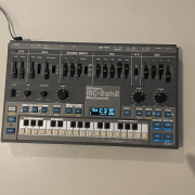 Roland MC-202 + Tubbutec MC-2oh2 Hi-Res + Overlay + Original MC-202 Switch board