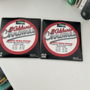 Cuerdas D’Addario Chromes 0.13 cambio para Xavi · Sevilla