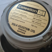 Celestion G12M Blackback altavoz 70s · Madrid · 125 €