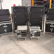 Equipo bi-amplificado ACTIVO NEXO GEO-S12 + RS18 + amplificación