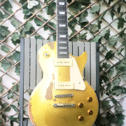 Les Paul Gold top Heavy Relic + Mojo Pickups + Extras ¡ENVÍO INCLUIDO! · Murcia · 450 €