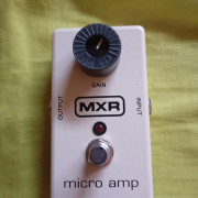 pedal booster para guitarra mxr micro amp