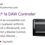 Tabla de mezclas controladora Presonus Faderport 16 · Barcelona · 450 €
