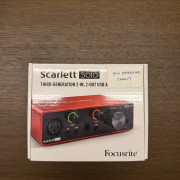 Focusrite Scarlett Solo 3rd Gen - Nueva / A estrenar · Pontevedra · 80 €