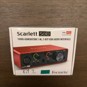 Focusrite Scarlett Solo (3.ª Generación) · Pontevedra · 75 €