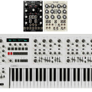 Cwejman DFA-2 Dual Filter y Cwejman VCO-2RM Dual Oscillator, UDO DMNO White
