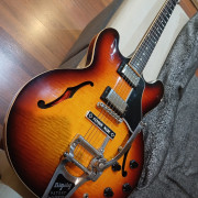OFERTA! Gibson Memphis ES-335 Split-coil Dot Limited Run Bourbon Burst (2014)