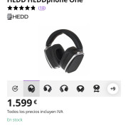 Auriculares HEDDphones ONE · Valencia · 1199 €