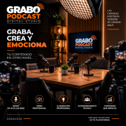 Estudio Podcast Profesional en Zaragoza | Graba, Crea, Emociona · Zaragoza