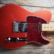 2021 Fender Player Plus Telecaster w/ Maple Fretboard and Fishman Piezo Bridge - Aged Candy Apple Red