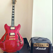 Ibanez AS93FM Artcore + Marshall MG10G · Madrid · 550 €