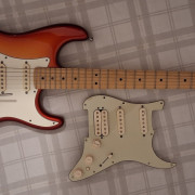 Fender Stratocaster American Deluxe HSS Sunset Metallic · Madrid · 1400 €