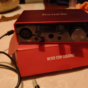 Interfaz de audio USB Scarlett Solo 3.ª gen. de Focusrite