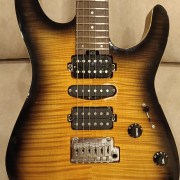 Charvel MIJ Mahogany Sunburst por una Ibanez MM1 Martin Miller · Barcelona