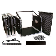 Aramario Rack 19" (8U+9U) Abatible con varios accesorios · Cantabria · 350 €