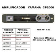 Etapa de Potencia Amplificador YAMAHA CP2000 · Cantabria · 750 €