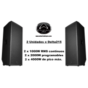 Pareja Altavoces WharfedalePro Delta-X215 1000W RMS cada uno con ruedas · Cantabria · 1500 €