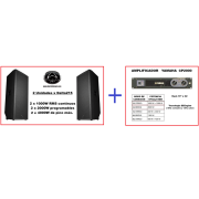 Conjunto pareja altavoces y etapa de potencia amplificadora 1000W+1000 RMS · Cantabria · 2250 €