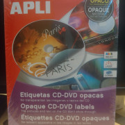 APLI 200 Etiquetas CD-DVD opacas · Barcelona · 25 €