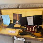 Fender 1960 Stratocaster Roasted Super Heavy Relic Limited Edition 2024 - Black over 2T sunburst Ron Ellis Pickups · Madrid · 4650 €