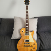 O cambio: Les Paul Replica 58' con T-Top original.